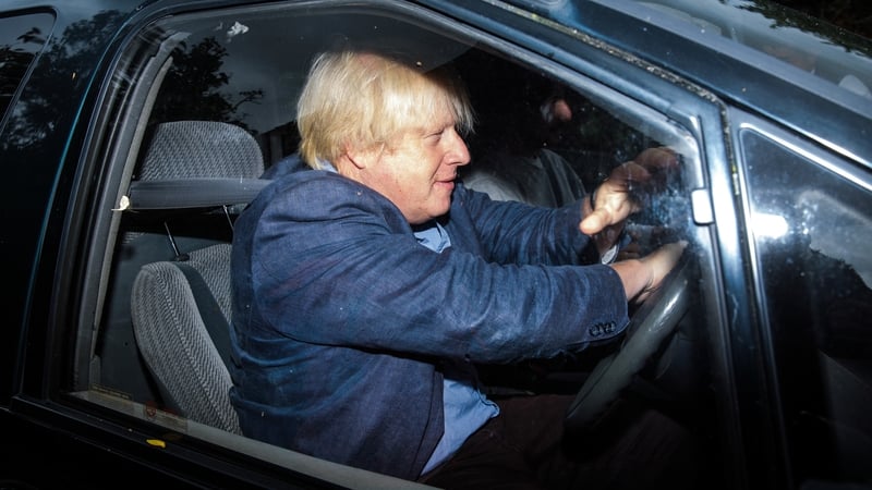 Boris Johnson accused members of the UK government of using the border issue to "stop a proper Brexit"
