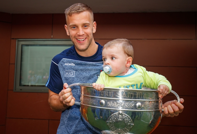 Jonny Cooper with Lorcan McCauley, 18 months from Sixmilebridge