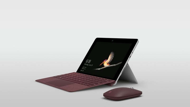 The Surface Go has a 10-inch screen
