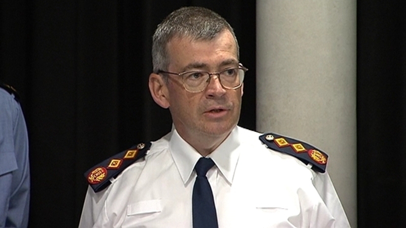 Drew Harris was sworn in at a ceremony in Kevin Street Garda Station