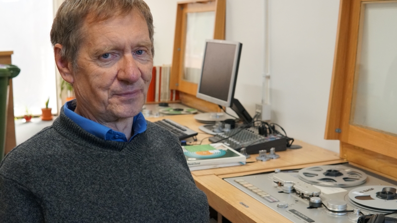 Rolling Wave presenter Peter Browne (Pic: John Bates)