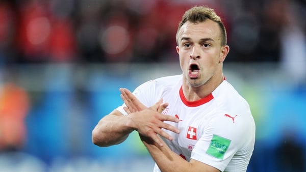 Xherdan Shaqiri's availablity to play against Spain will be decided by UEFA