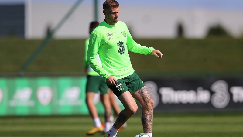 James McClean hit out after the game