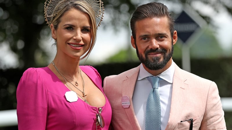 Vogue Williams and Spencer Matthews - "We feel truly blessed" Photo: Press Association