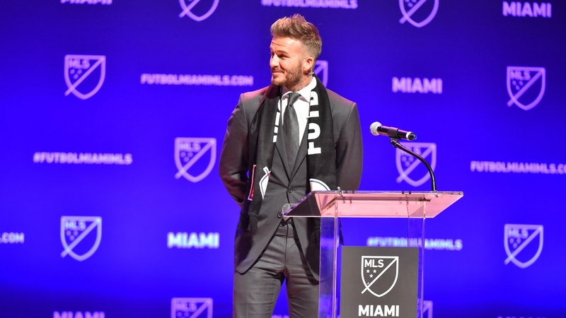 "This is such a proud day for myself and for the entire team" - David Beckham