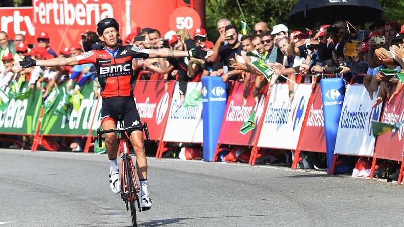 Alessandro De Marchi on his way to victory