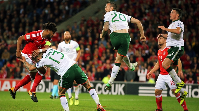 Ashley Williams in action during last October's World Cup qualifier