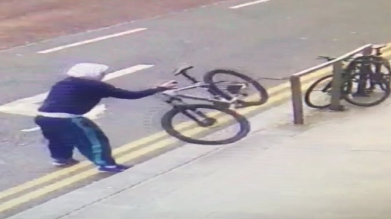 The figures were released at the start of a campaign called 'Lock It or Lose It' (pic: garda CCTV footage)