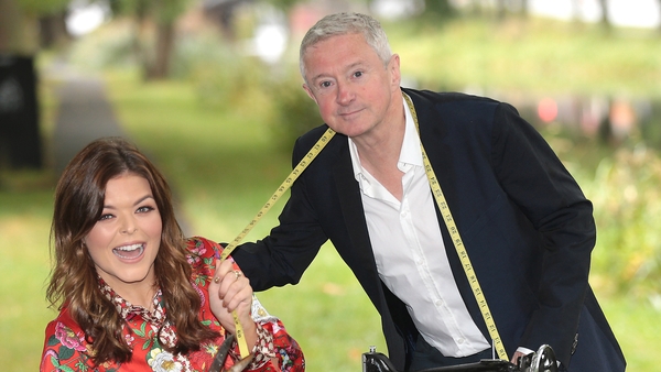 Doireann Garrihy and Louis Walsh