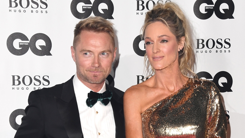 Ronan and Storm Keating at the GQ Men of the Year awards
