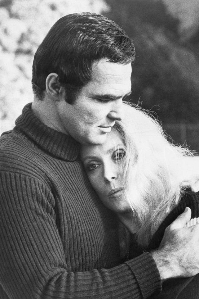 Burt Reynolds and Catherine Deneuve in Hustle, 1975