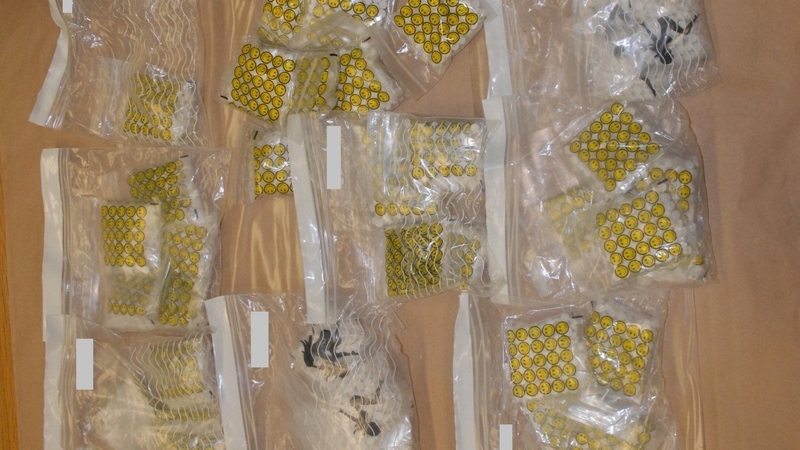 The drugs were found by gardaí from Ronanstown