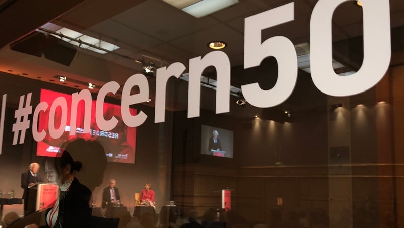 Formed 50 years ago, Concern was one of the aid agencies which came out of the crisis in Biafra