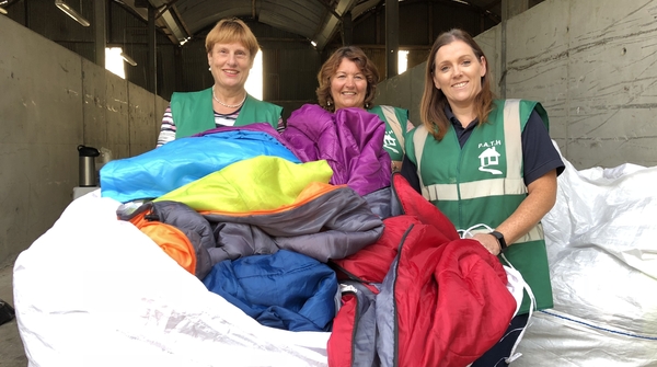 Phyllis, Esther and Irene, volunteers with PATH