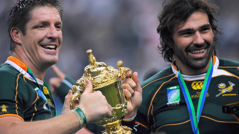 An Afraic Theas a bhuaigh Webb Ellis i 2019