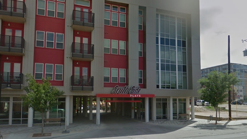 The shooting occurred at an apartment building in Dallas (Pic: Google Maps)