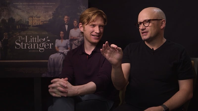 Domhnall Gleeson and Lenny Abrahamson