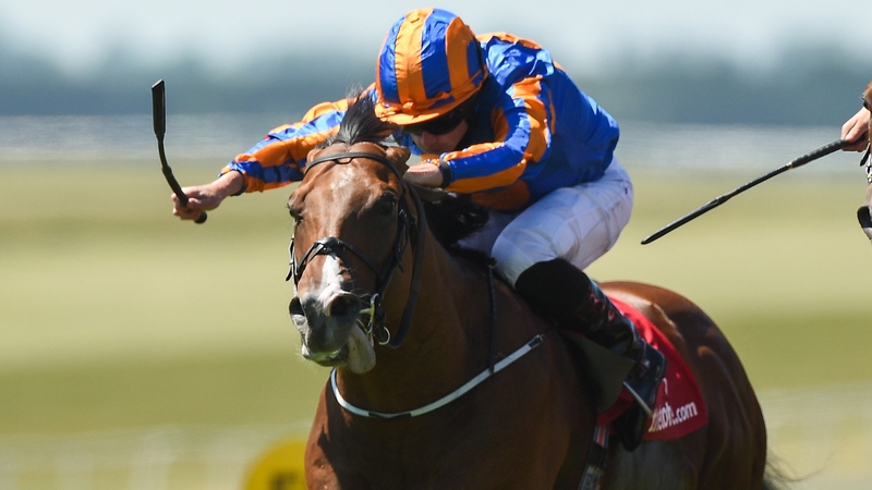 Battle Of Jericho edged out Gordon Lord Byron in the Irish Stallion Farms EBF Race