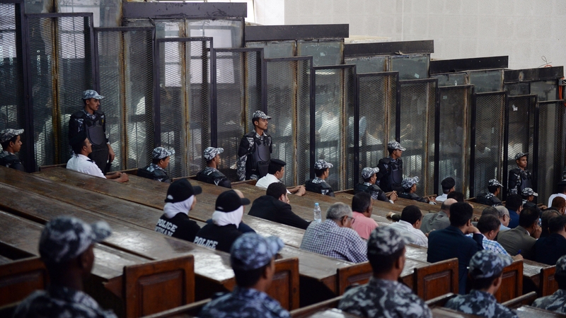 The sentencing concluded the mass trial of some 700 people