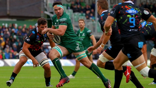 Paul Boyle went over twice for Connacht