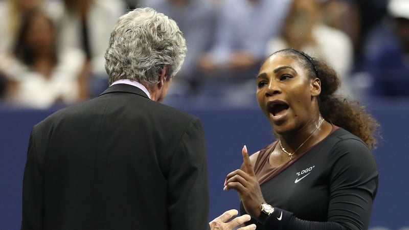 Serena Williams has hit with a $17,000 fine