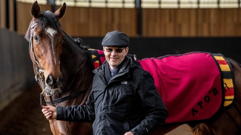Aidan O'Brien with Kew Gardens