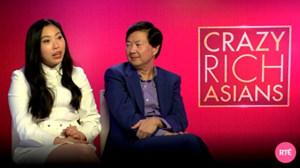 Awkwafina and Ken Jeong