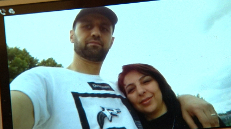 Ilabek Avetian and his wife Anzhela Kotsinian, who were both injured in the scrambler incident in Dublin's Darndale Park in September