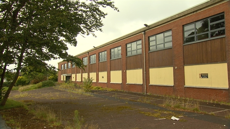 The former girls' secondary school building was vacated four years ago