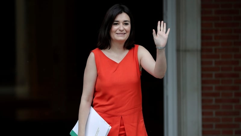 Carmen Monton said she was stepping down to avoid the situation affecting the government