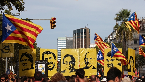 The turnout was a response to calls to show continued support for independence