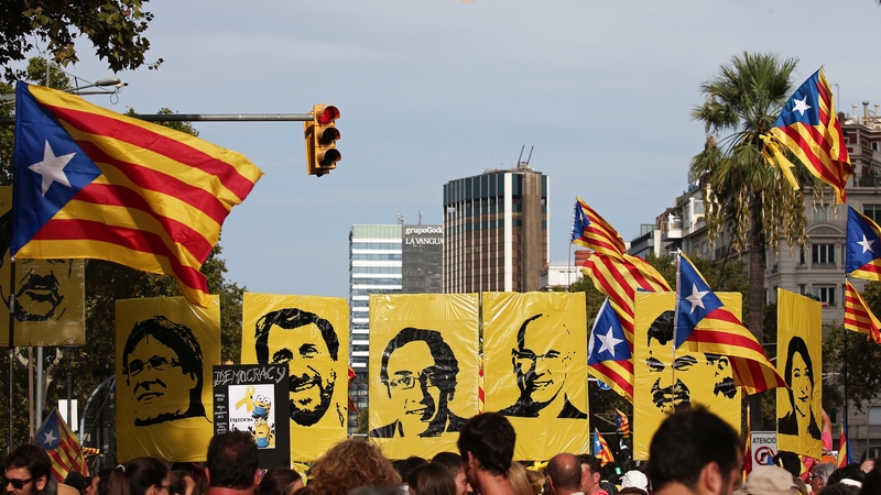 The turnout was a response to calls to show continued support for independence