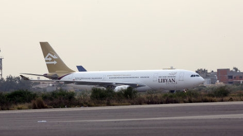 A Libyan Airlines flight bound for Tripoli from Alexandria, Egypt, was diverted to Misrata