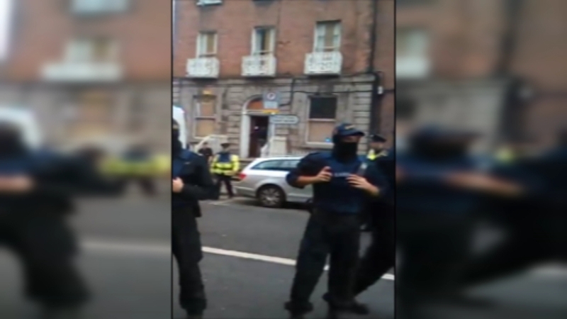 Drew Harris said, if it was deemed necessary to wear the hood, the officers should also have used protective helmets