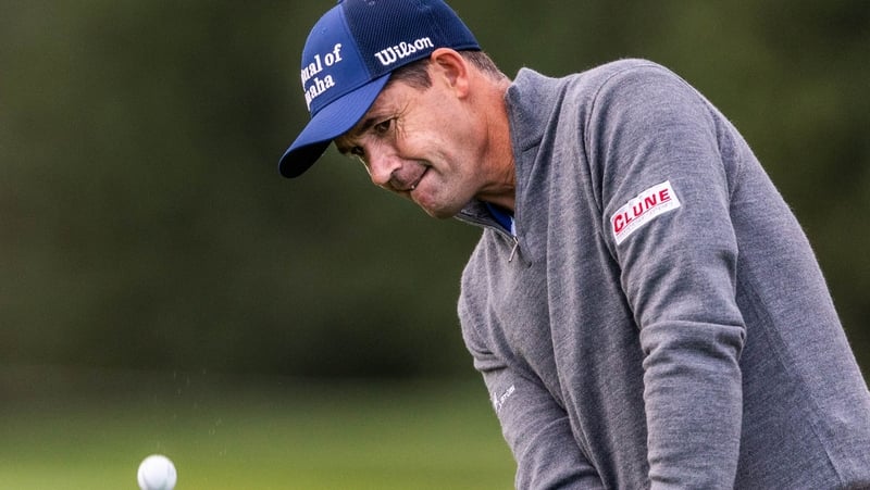 Harrington shot a round of 68