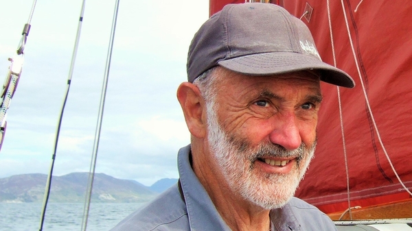 Poet and sailor Mick Delap