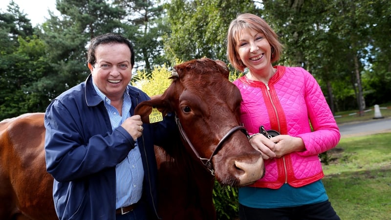 Marty Morrissey and Aine Lawlor