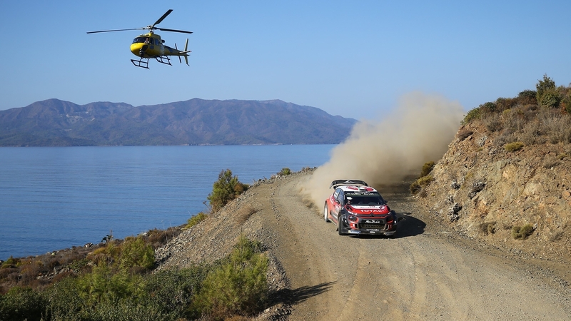 Craig Breen in action in Turkey