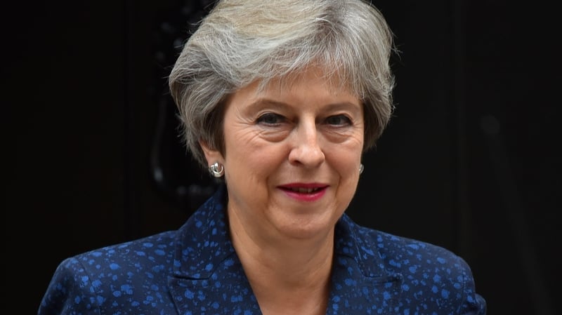 Theresa May said she was focused on securing a Brexit deal rather than her own future