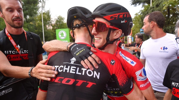 Simon Yates of Great Britain and Team Mitchelton-Scott wins the 2018 La Vuelta