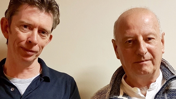 Mystery Train host John Kelly and 'Godfather of Irish Electronica' Roger Doyle