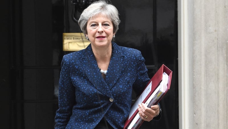 Theresa May said the alternative to rebel counter-proposals is no deal