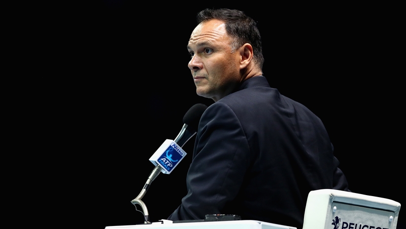 The umpire was heard to say to Kyrgios: "I want to help you. You are great for tennis. I know this is not you."