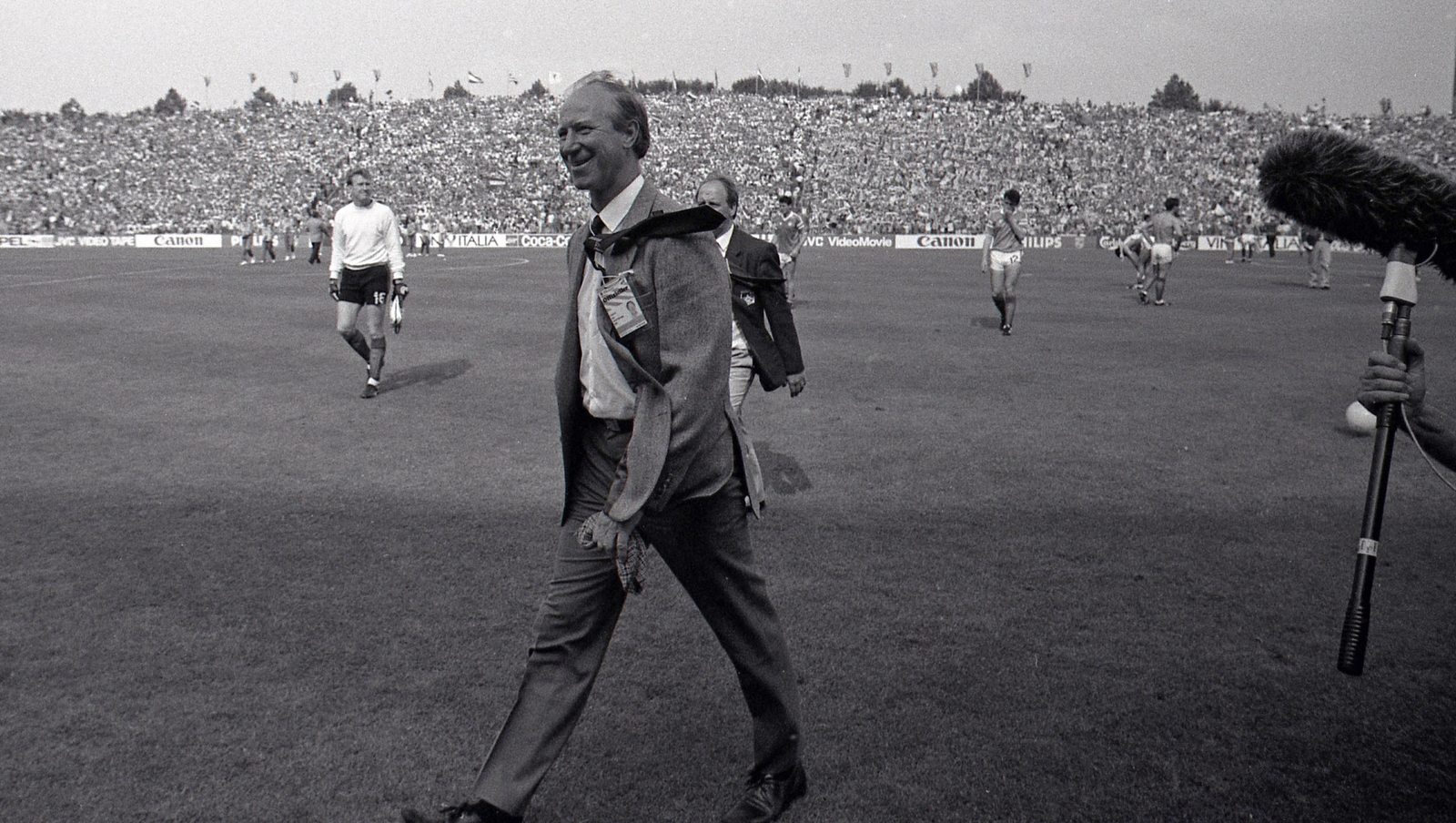 Jack Charlton was encouraging, if short on tactical advice