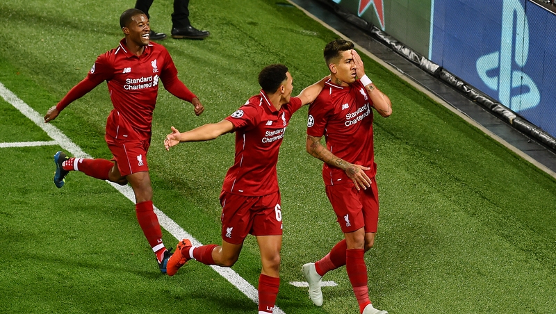 Roberto Firmino made a play on his eye injury after he scored the winner at Anfield