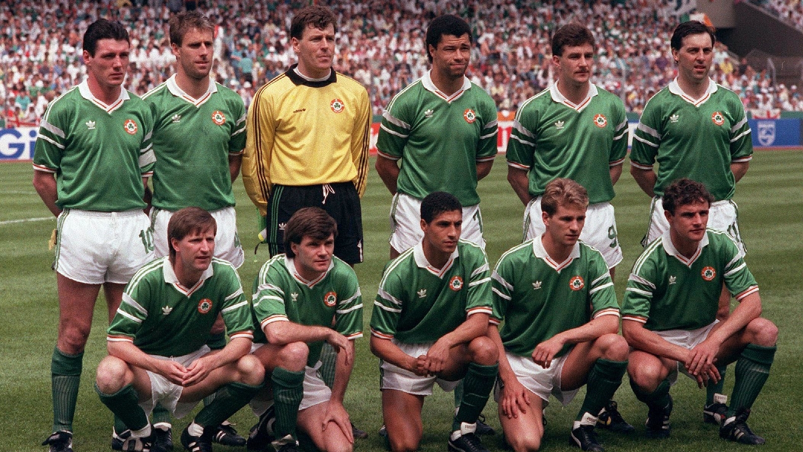 The Republic of Ireland's history-making Euro '88 team