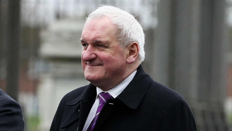 Bertie Ahern was instrumental in helping negotiate the Good Friday Agreement