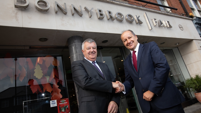 Joe Doyle, Owner, Donnybrook Fair and Chris Martin, CEO, Musgrave at Donnybrook Fair, Donnybrook, Dublin