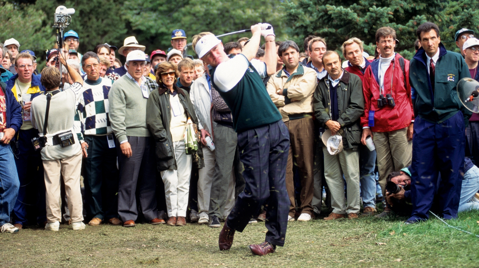 Philip Walton in action in the 1995 Ryder Cup in Oak Hill