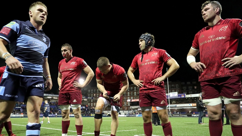 Munster's last score came in the 24th minute